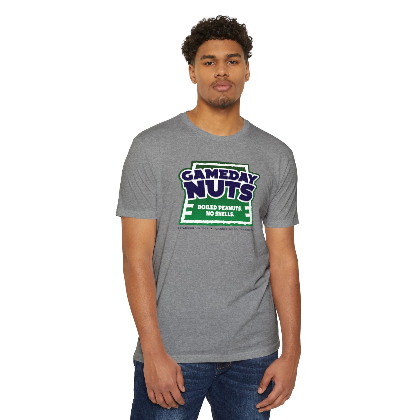 "Get The Shell Outta Here!" Gameday Nuts Cotton Blend T-Shirt (Unisex)