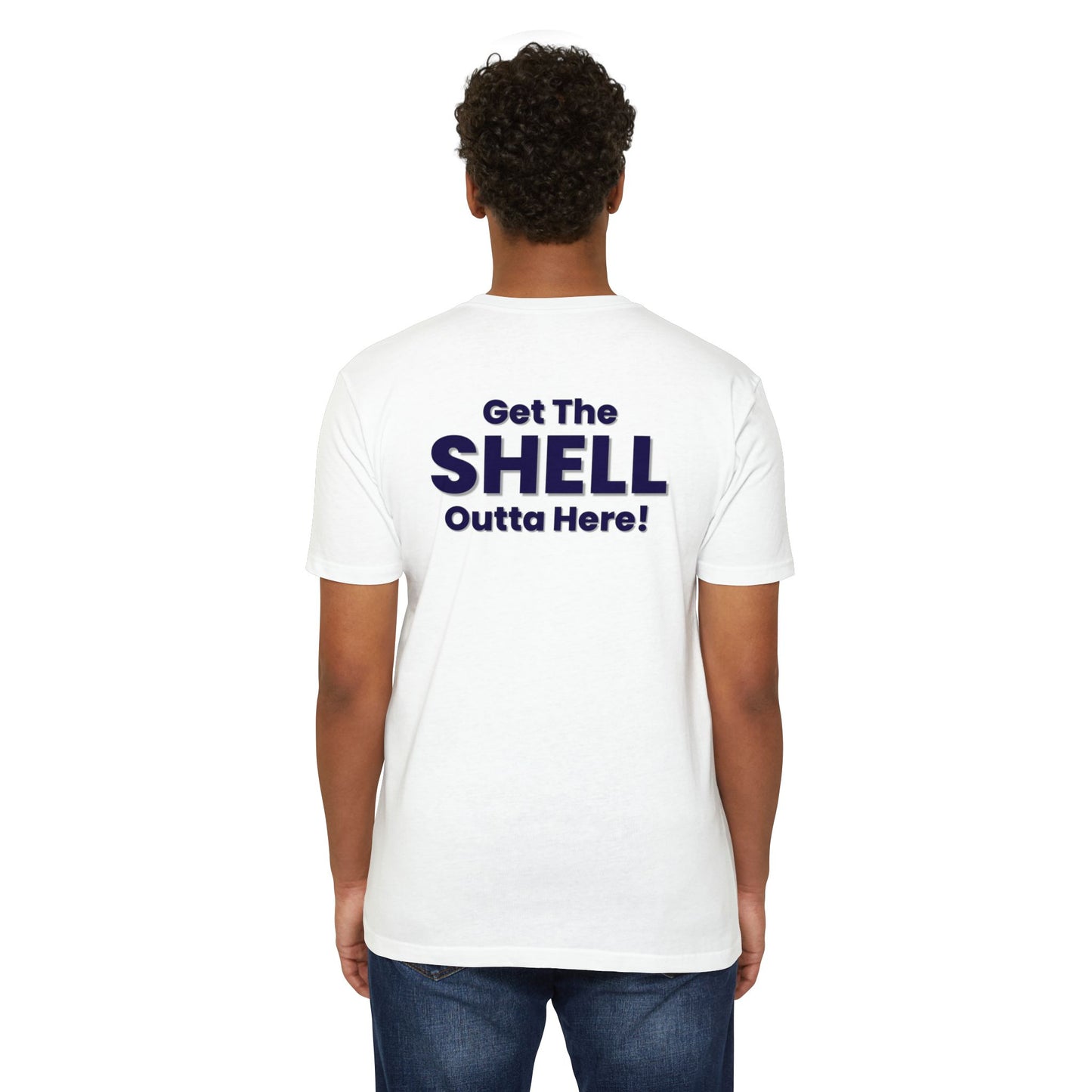 "Get The Shell Outta Here!" Gameday Nuts Cotton Blend T-Shirt (Unisex)