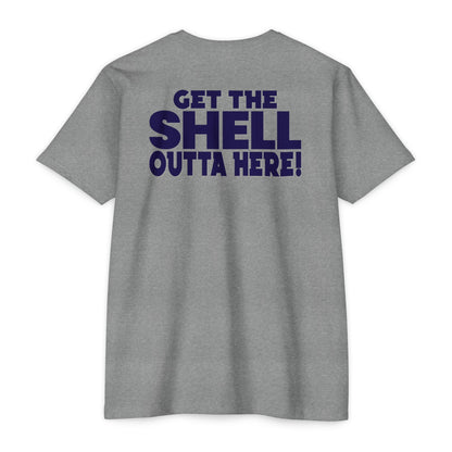 "Get The Shell Outta Here!" Gameday Nuts Cotton Blend T-Shirt (Unisex)
