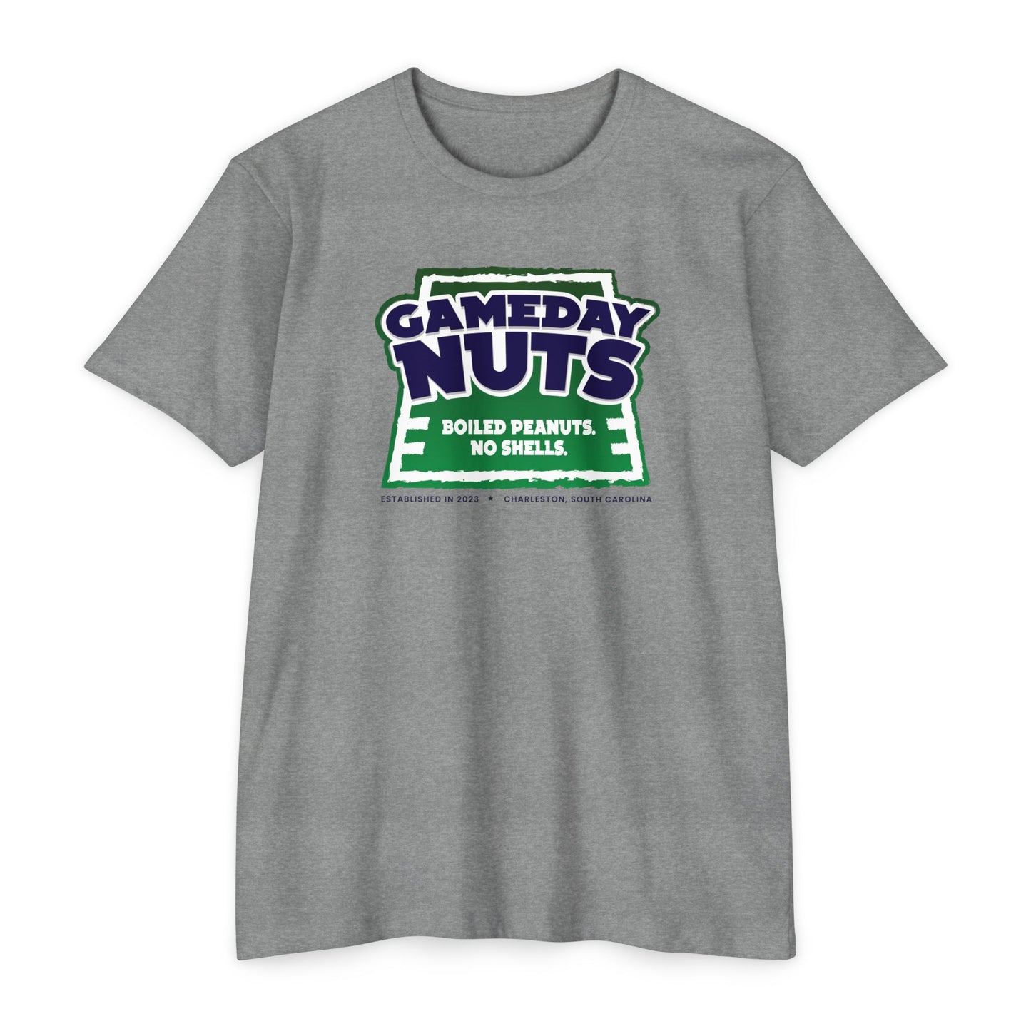 "Get The Shell Outta Here!" Gameday Nuts Cotton Blend T-Shirt (Unisex)